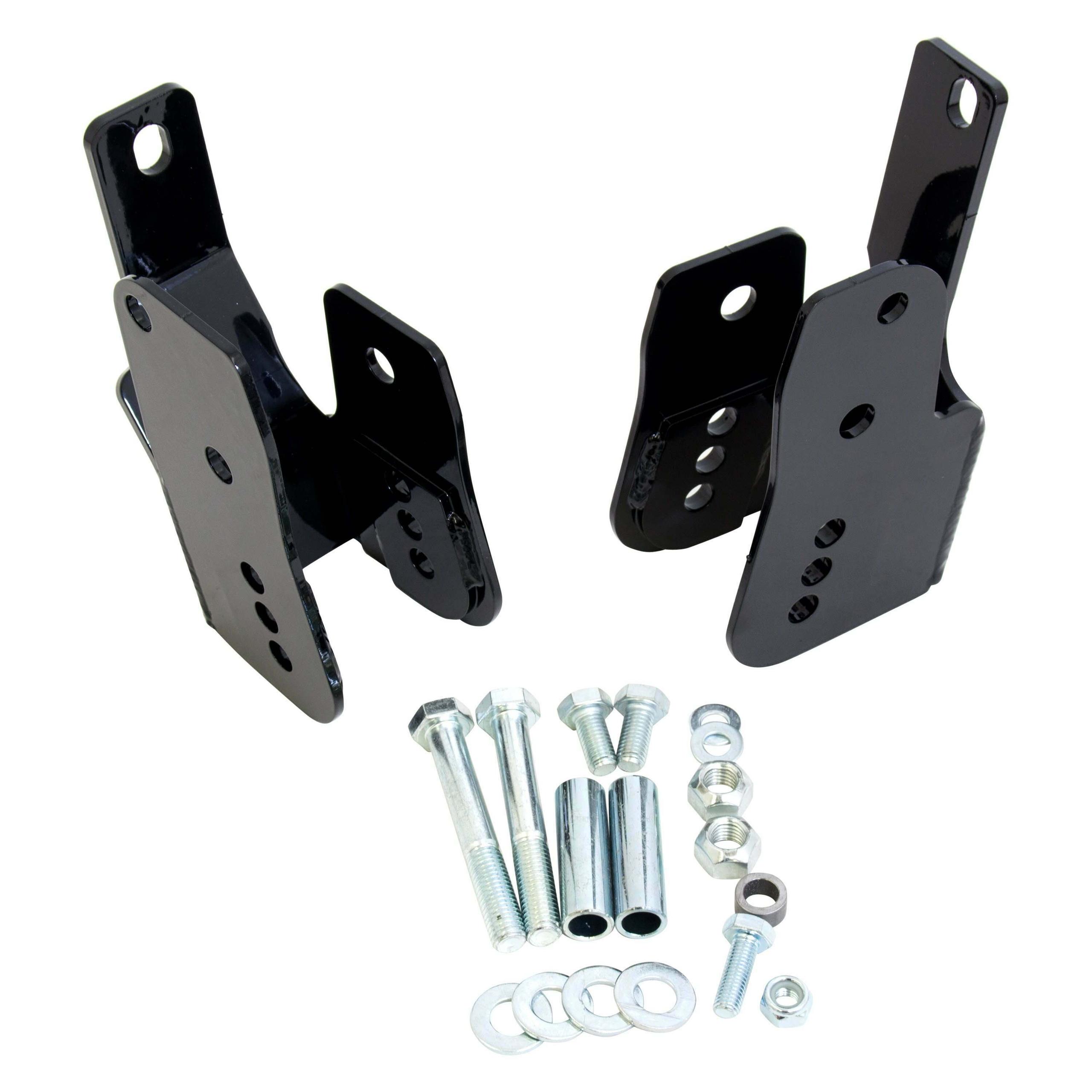 UMI Performance 2005-2014 Ford Mustang Rear Control Arm Relocation Brackets- Bolt In - 1060-B