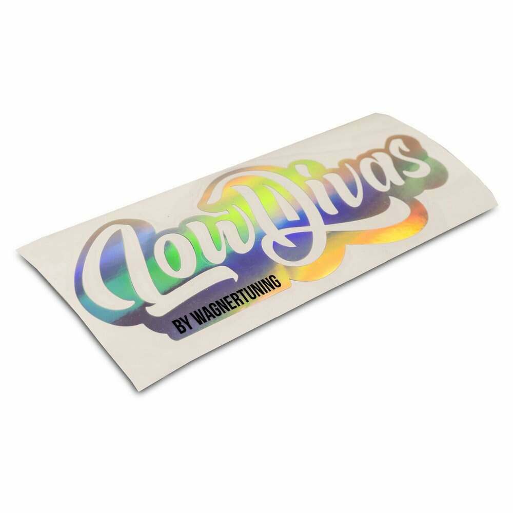 Wagner Tuning Oilslick-Sticker »LowDivas« - 10600502020212