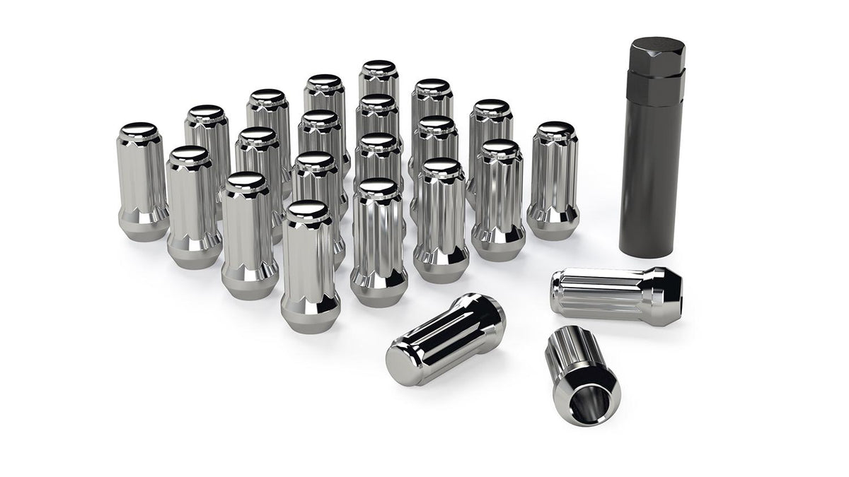 Teraflex Spline Drive Lug Nut Kit M14-1.5 Chrome 23 pcs - 1060916