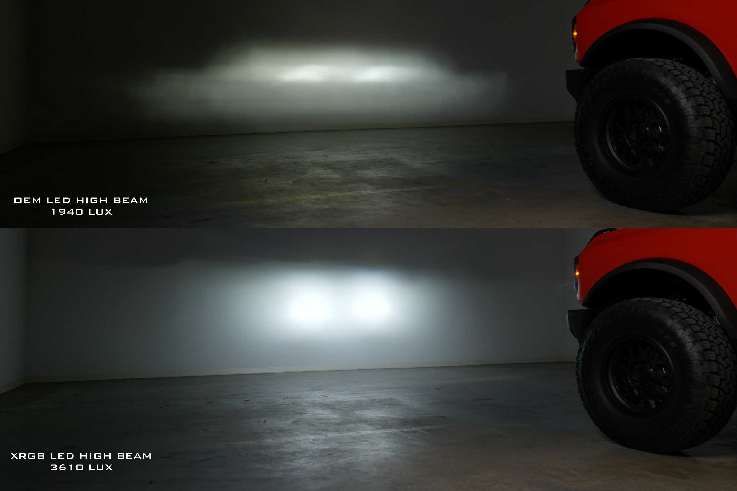 Morimoto XRGB LED Headlights - Pair / RGB DRL (2021-2025 Bronco) - LF496