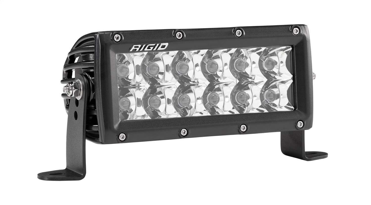 RIGID Industries Rigid E-Series Pro Led Light, Spot Optic, 6 Inch, Black Housing - 106213