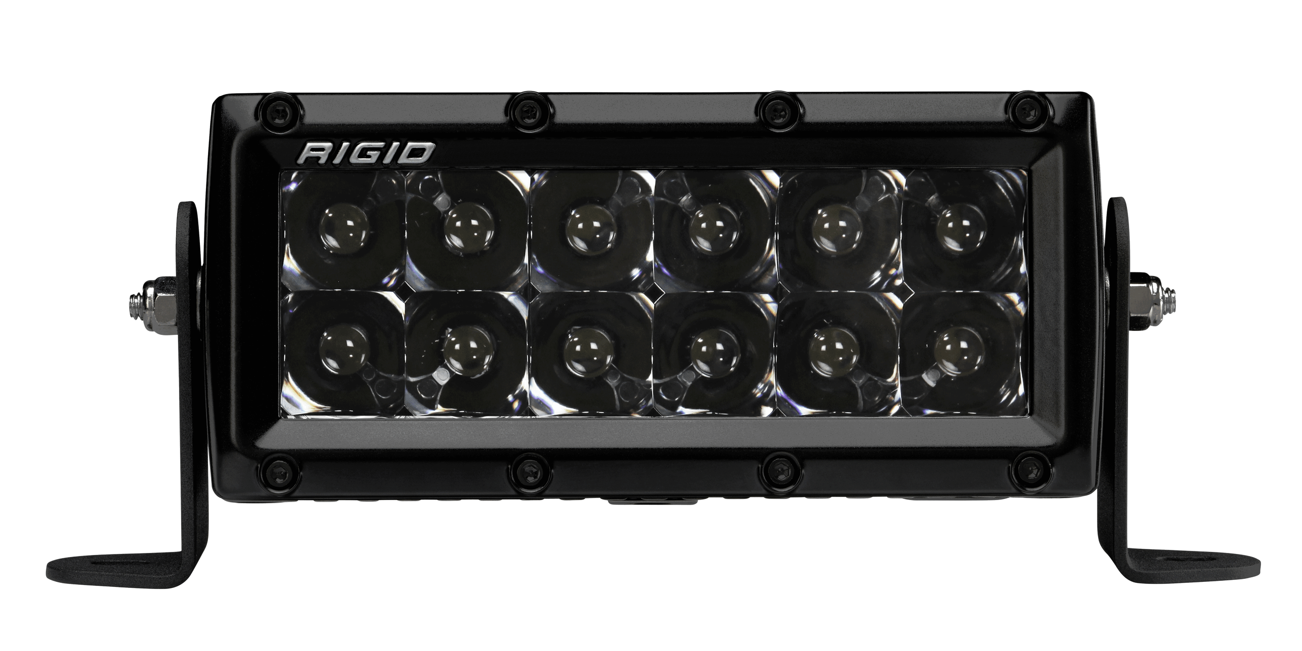 RIGID Industries Rigid E-Series Pro Midnight Edition Led Light, Spot Optic, 6 Inch - 106213BLK