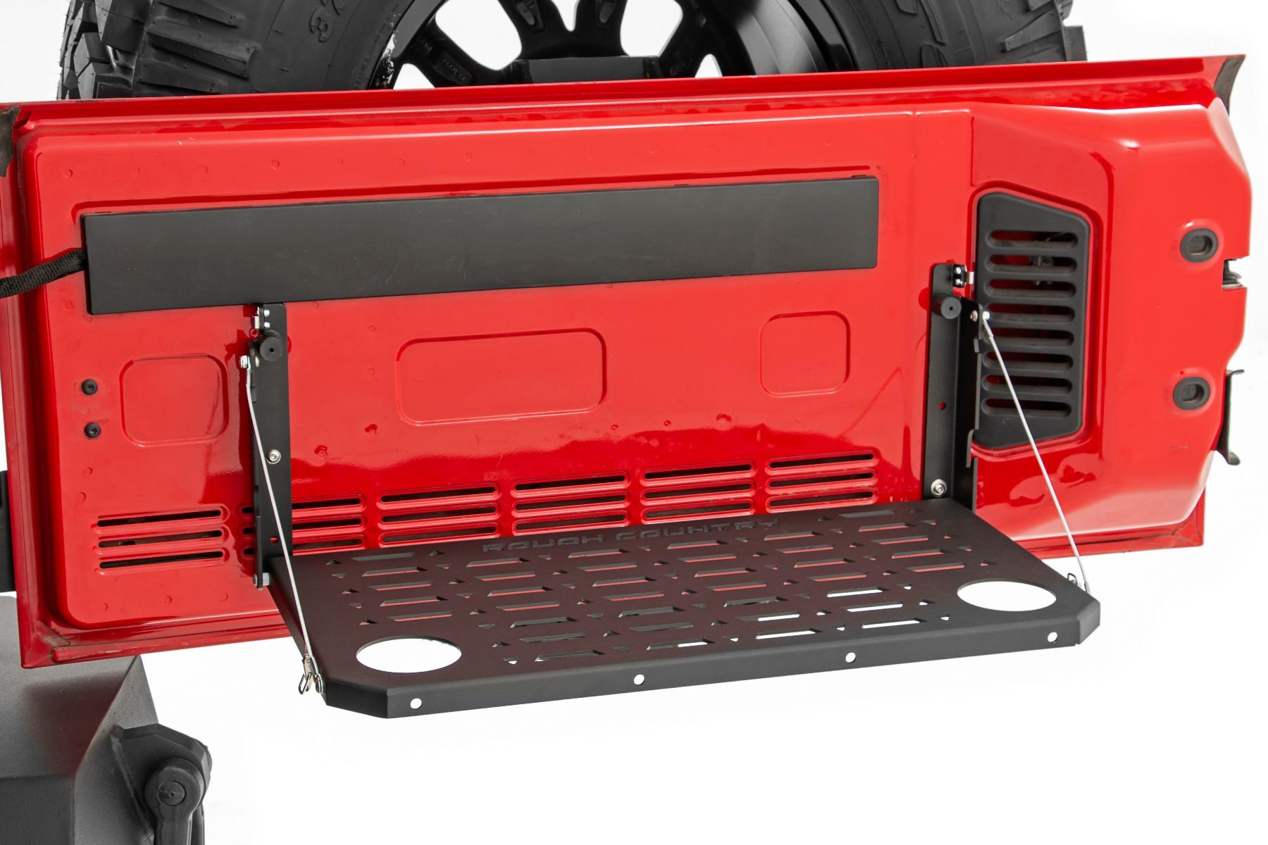 Rough Country Tailgate Folding Table (2021+ Ford Bronco / 07-18 Wrangler JK) - 10630