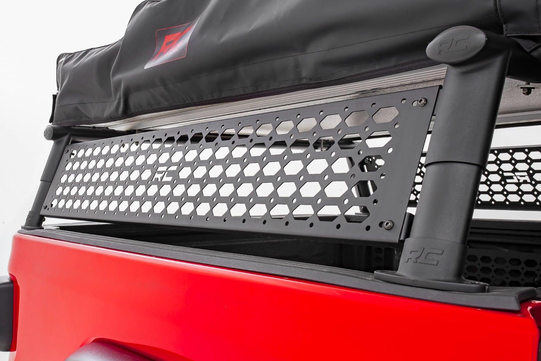 Rough Country Bed Rack Molle Panel Jeep Gladiator JT 4WD (2020-2025) (2020-2026 Gladiator) - 10656