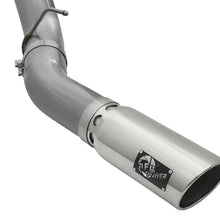 AFE Large Bore-HD 5 IN 409 Stainless Steel DPF-Back Exhaust System w/Polished Tip (2016-2016 Silverado 2500 HD, Silverado 3500 HD, Sierra 2500 HD, Sierra 3500 HD) - 49-44081-P