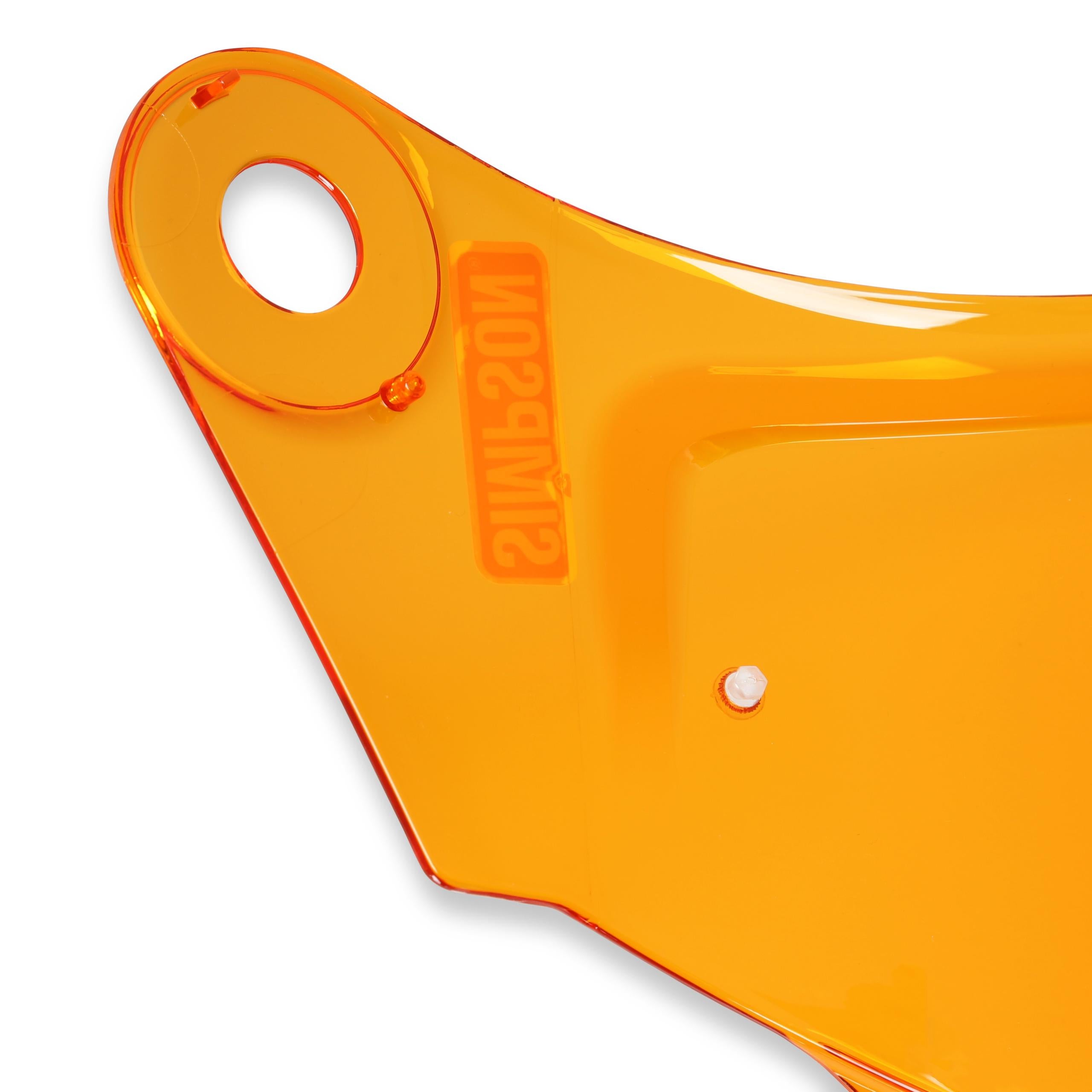 Simpson Racing MOD BANDIT HELMET OPTIONAL SHIELD - AMBER - MBASE