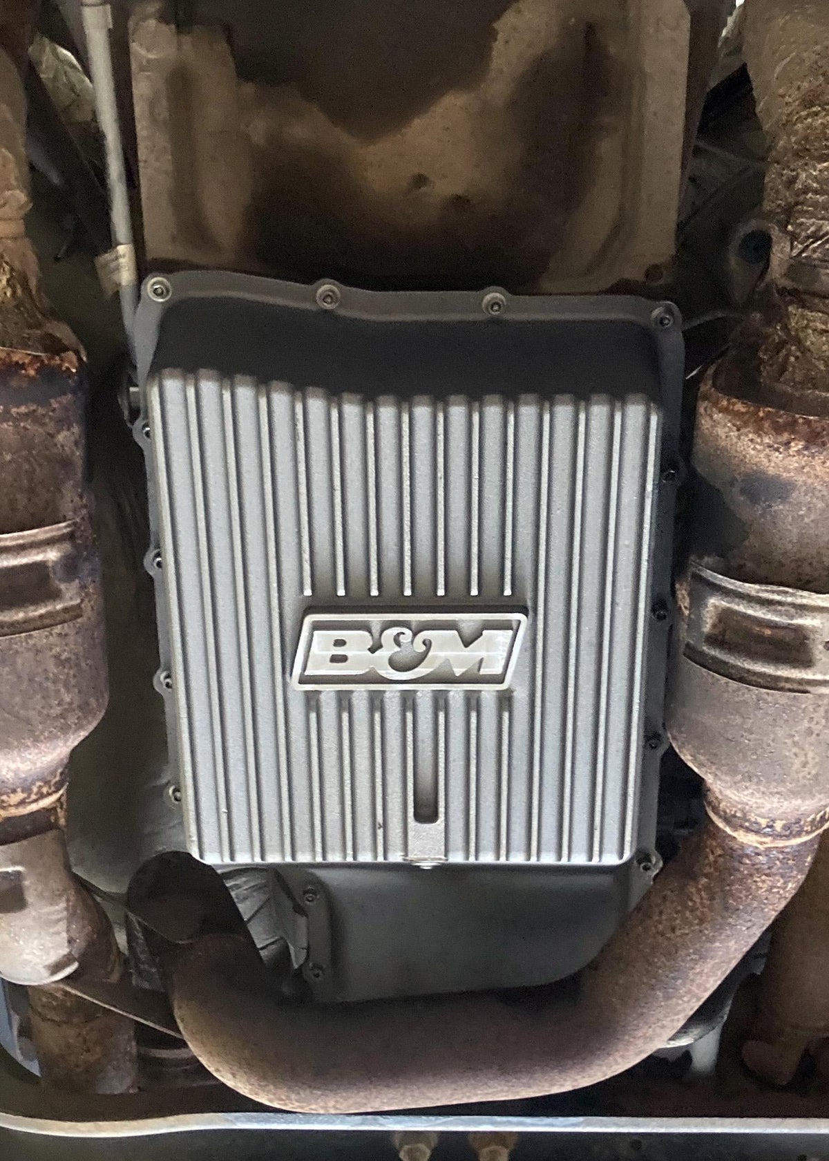 B&M Hi-Tek Transmission Oil Pan - 70397