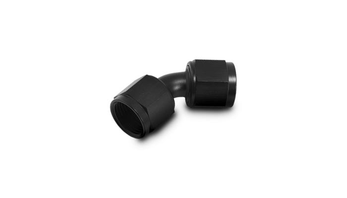 Vibrant Performance 45 Deg. Female Union Adapter, Size: -6An - 10712