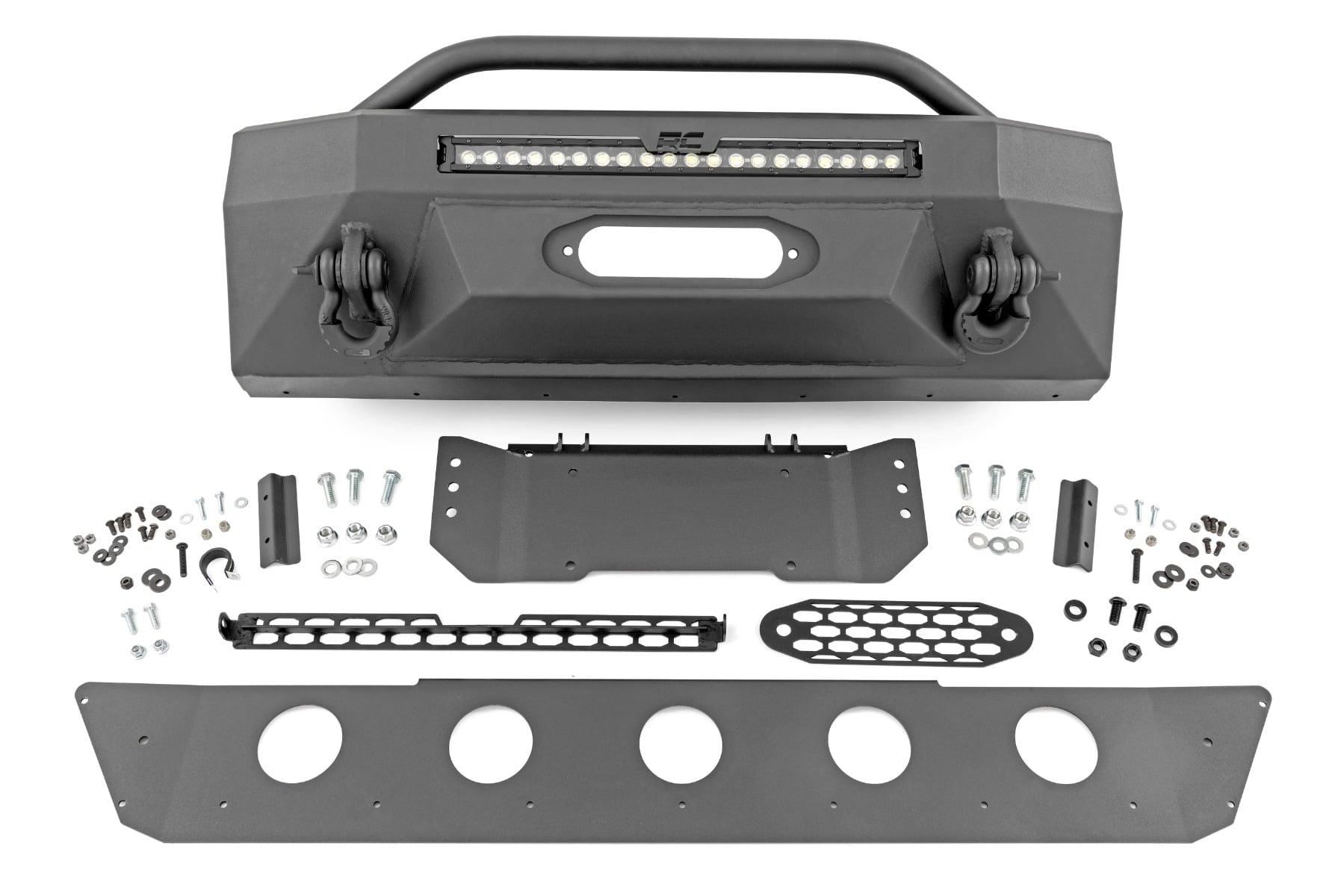 Rough Country Front Bumper Hybrid with 20 Inch LED DRL Light Bar 14-22 Toyota 4Runner 2WD/4WD Rough Country - 10745