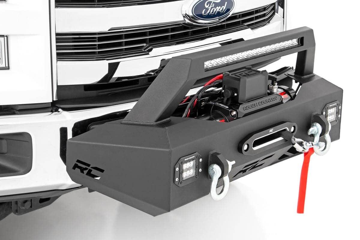 Rough Country EXO Winch Mount System (09-18 Ford F-150) (2009-2020 F-150) - 10762