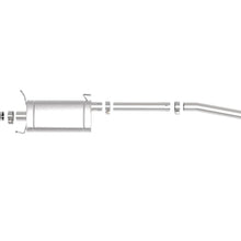 AFE ROCK BASHER 2-1/2 IN 409 Stainless Steel Cat-Back Exhaust System (Toyota Tacoma 16-20 L4-2.7L / V6-3.5L) - 49-46046