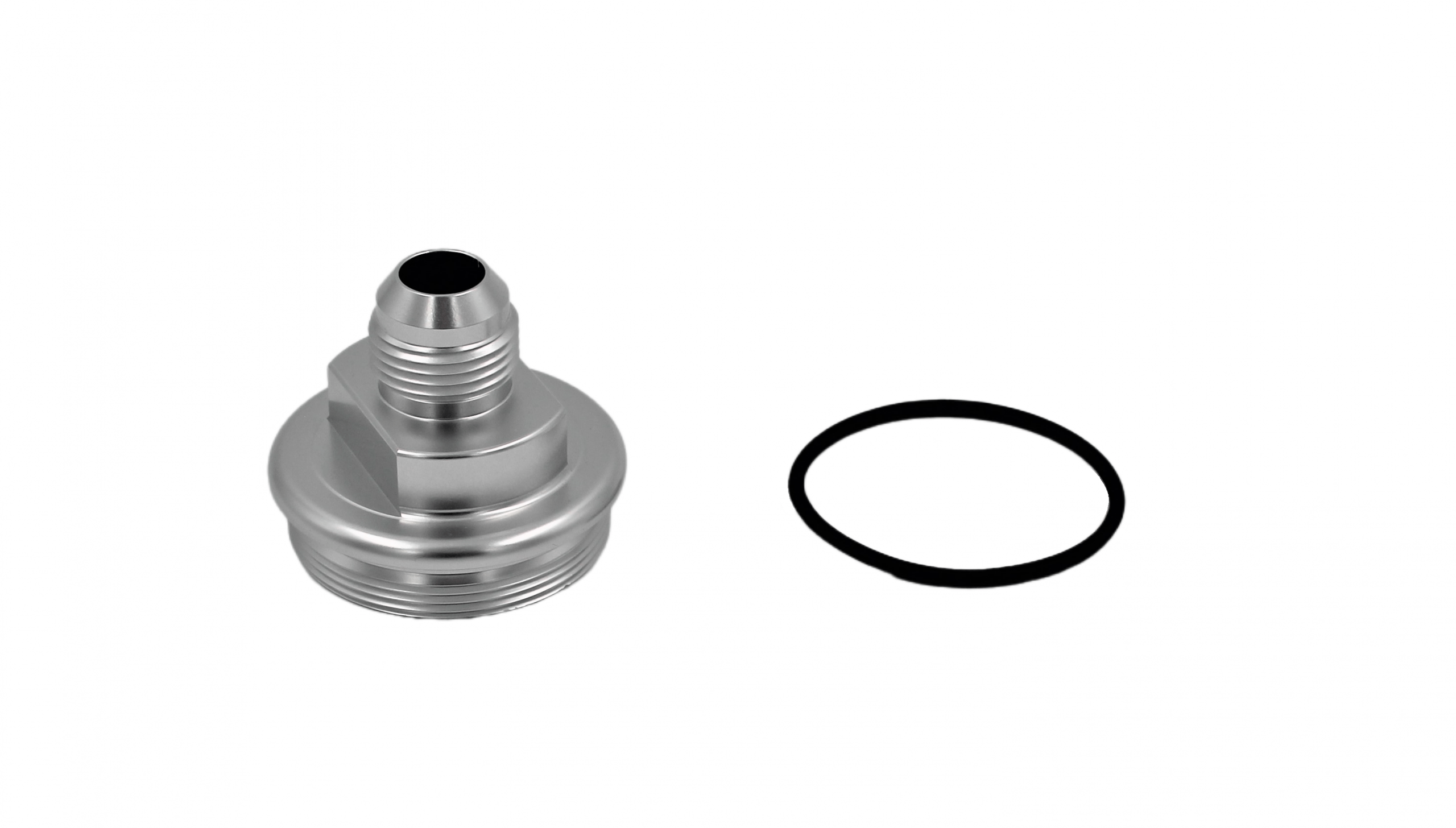 Fuelab Fuel Filter Inlet Cap -10AN Clear - 108020102-3