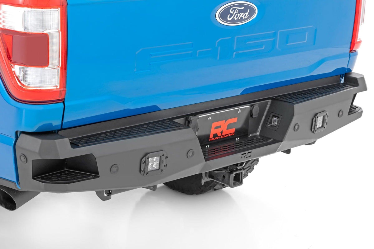 Rough Country Rear Bumper Ford F-150 2WD/4WD (2021-2023) (2021-2024 F-150) - 10810A