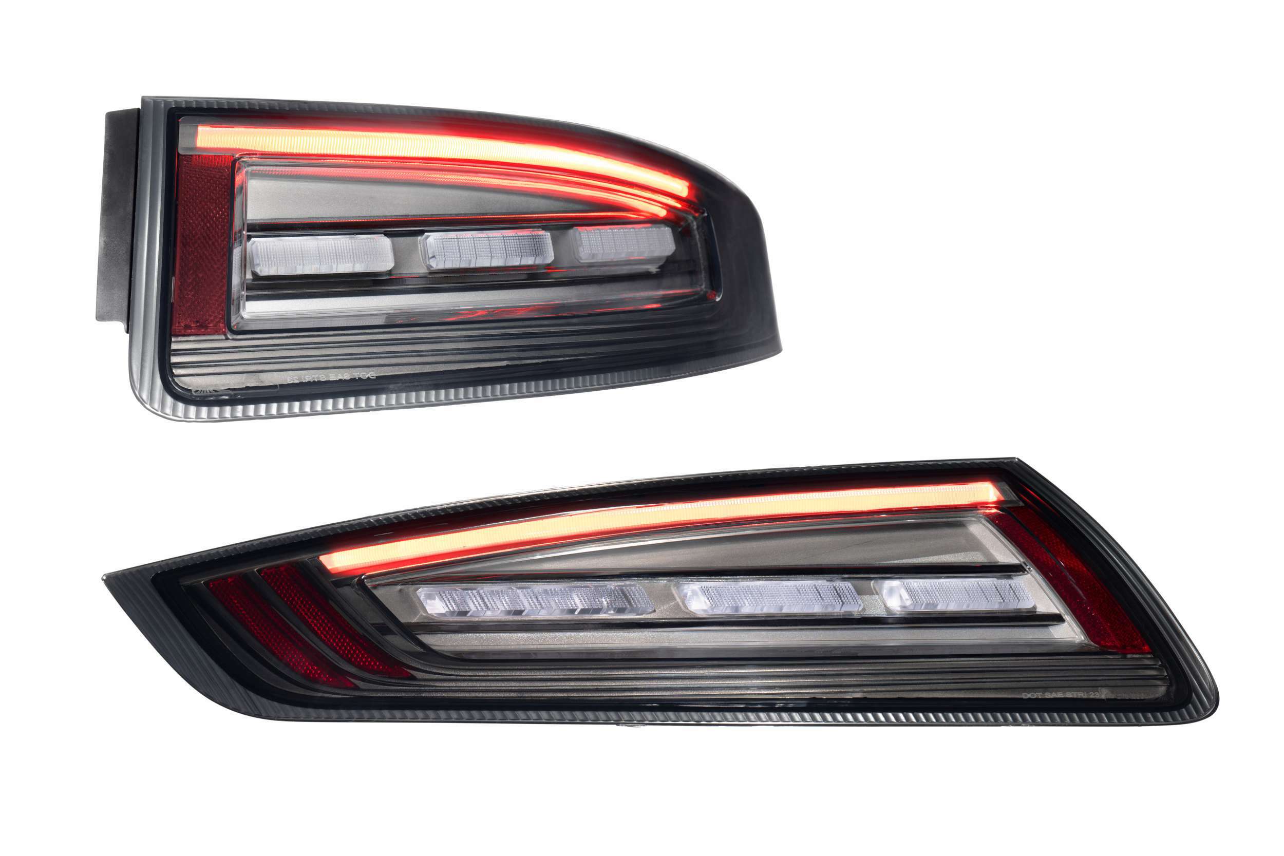 Morimoto XB LED Tail Lights: Porsche 911 997.1 (05-08 / Smoked Lens / Set) - LF745