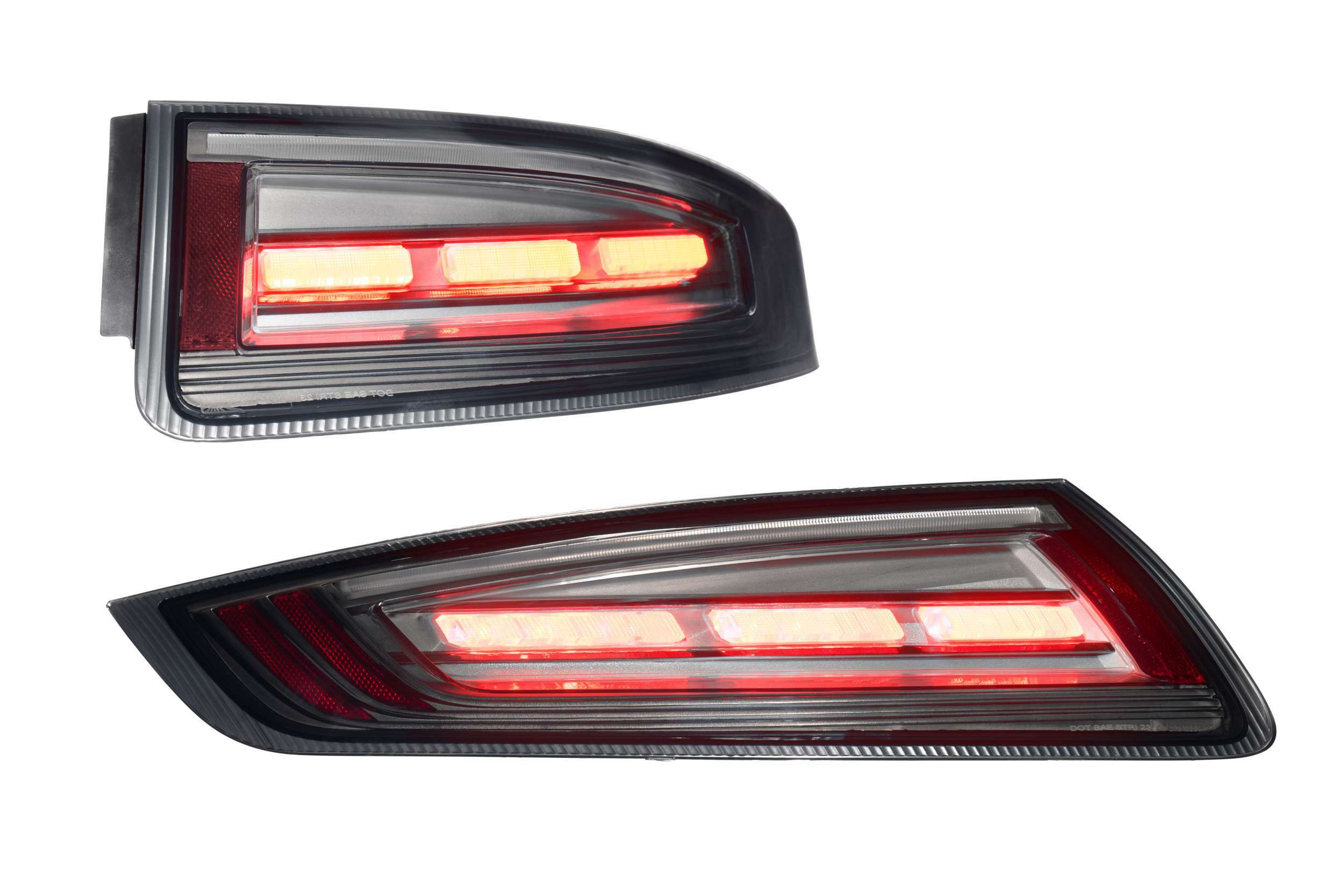 Morimoto XB LED Tail Lights: Porsche 911 997.1 (05-08 / Smoked Lens / Set) - LF745