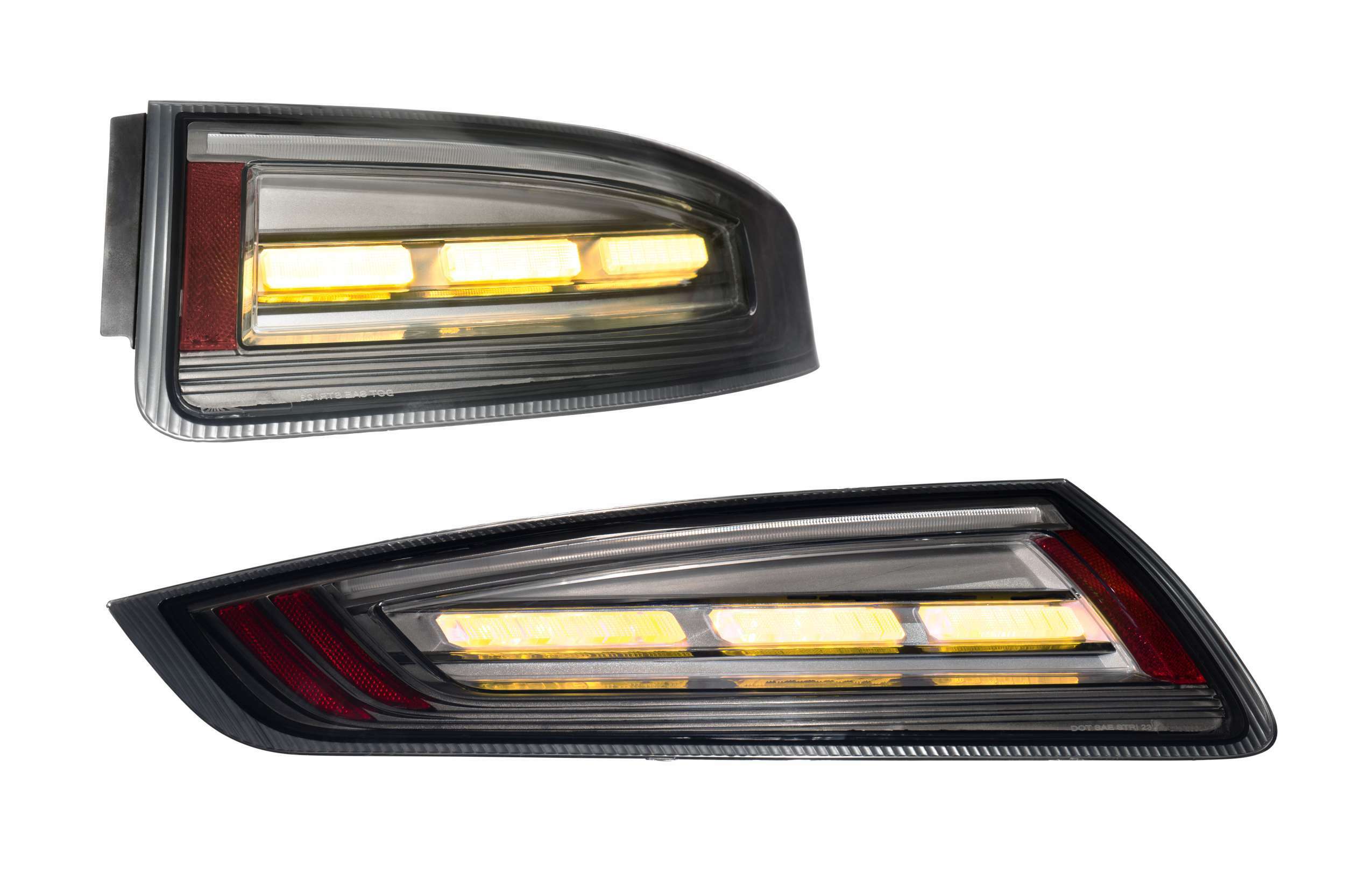 Morimoto XB LED Tail Lights: Porsche 911 997.1 (05-08 / Smoked Lens / Set) - LF745