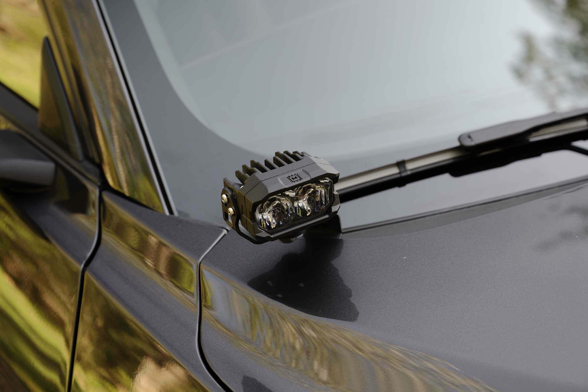 Morimoto Drift Light Brackets: Mustang (18-23 / Set) - BAF254