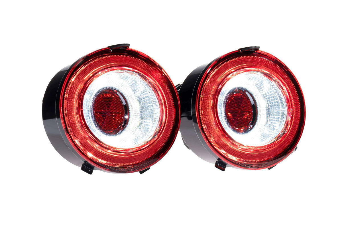 Morimoto XB LED Tail Lights: Corvette C6 (05-13) (Gen II) (Red / Set) - LF467