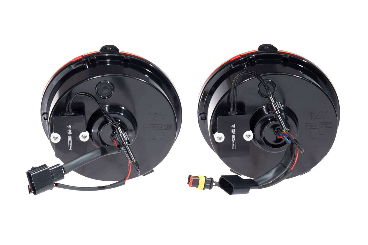 Morimoto XB LED Tail Lights: Corvette C6 (05-13) (Gen II) (Red / Set) - LF467