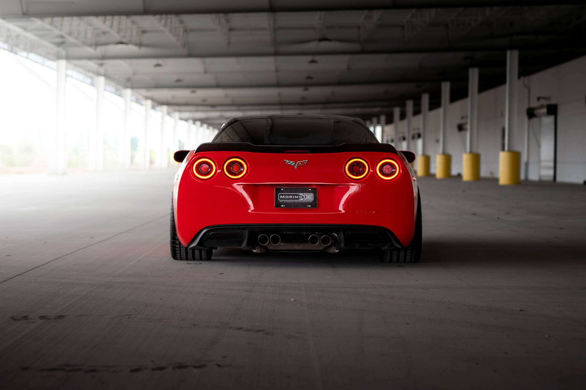 Morimoto XB LED Tail Lights: Corvette C6 (05-13) (Gen II) (Red / Set) - LF467