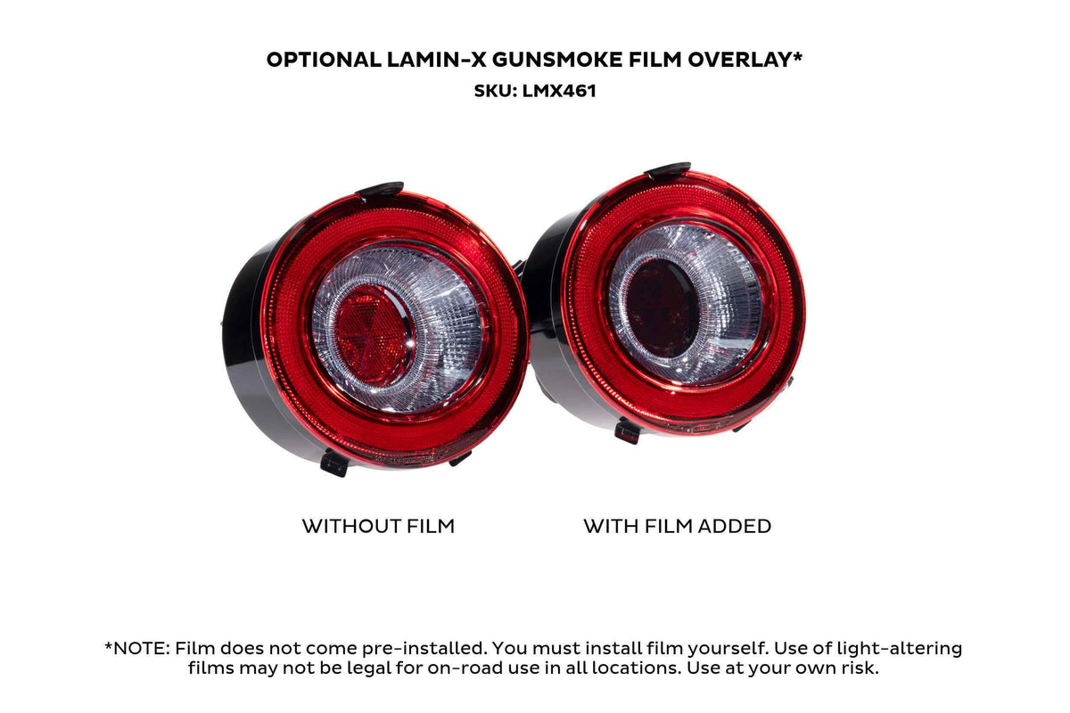 Morimoto XB LED Tail Lights: Corvette C6 (05-13) (Gen II) (Red / Set) - LF467