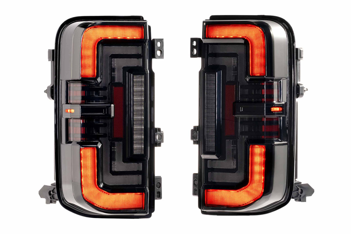 Morimoto XB LED Low Profile Tail Lights - Smoked / Set (2021-2025 Ford Bronco) - LF750