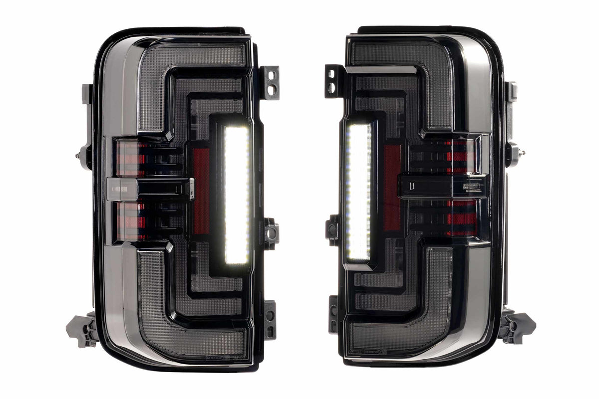 Morimoto XB LED Low Profile Tail Lights - Smoked / Set (2021-2025 Ford Bronco) - LF750