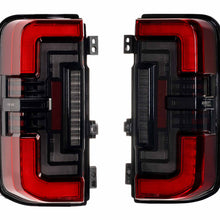 Morimoto XB LED Low Profile Tail Lights - Red / Set (2021-2025 Ford Bronco) - LF751