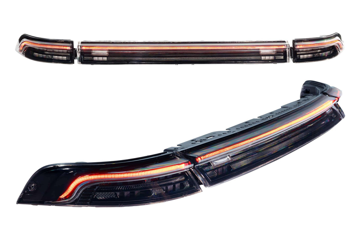 Morimoto XB LED Tail Lights: Porsche 993 (Smoked / Set) - LF991
