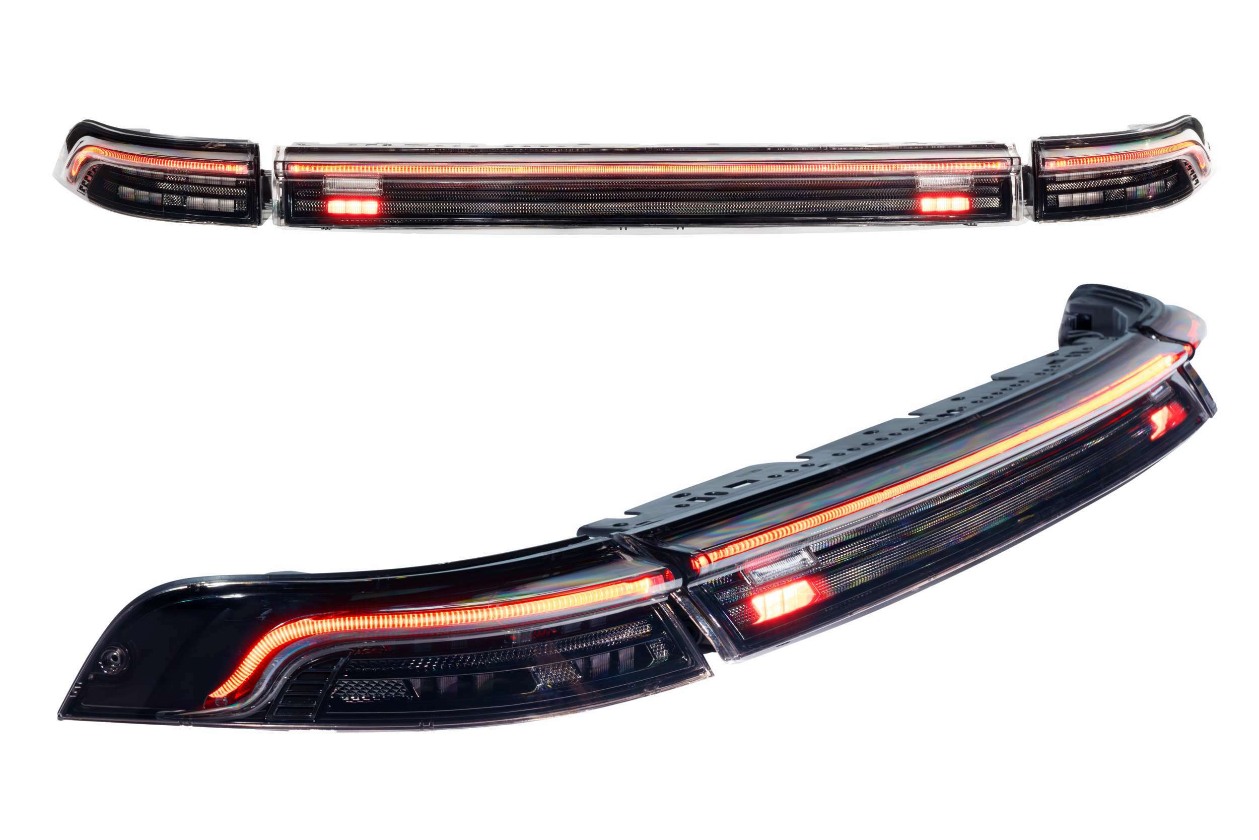 Morimoto XB LED Tail Lights: Porsche 993 (Smoked / Set) - LF991