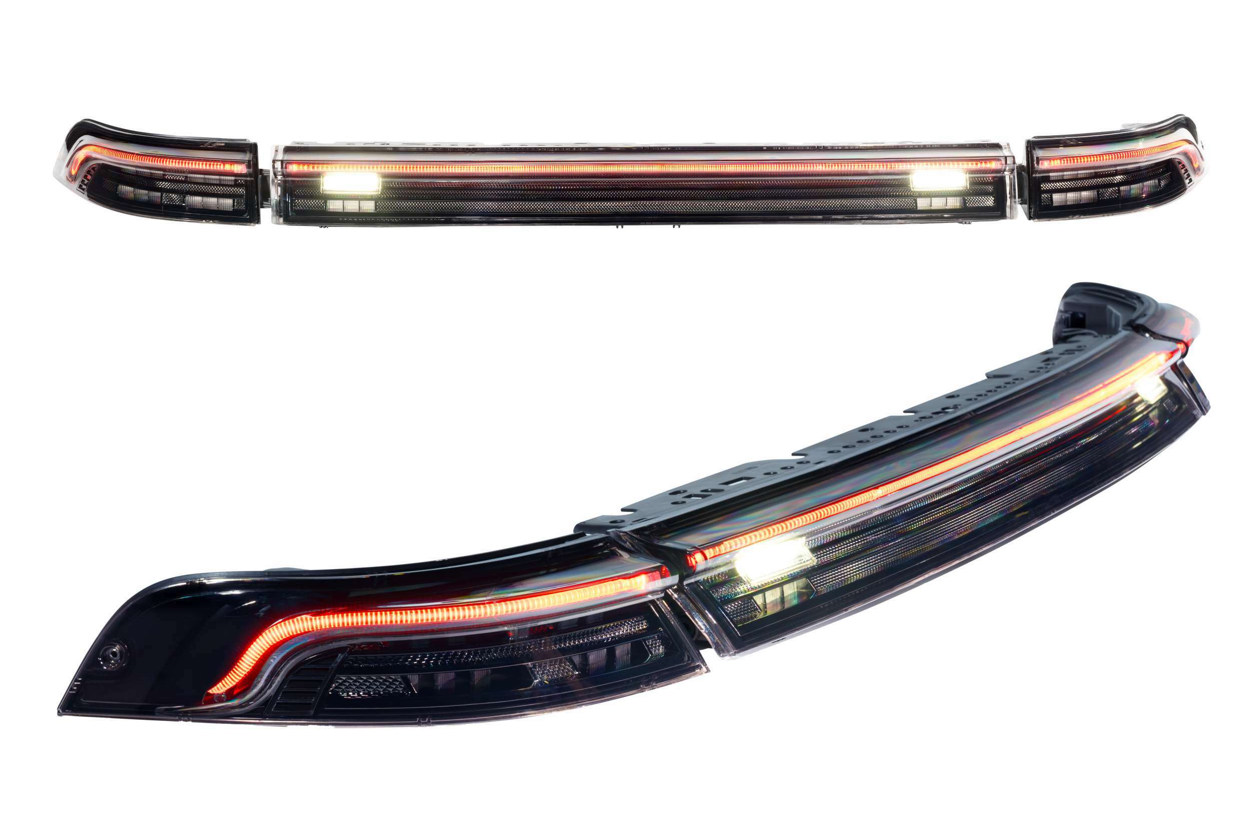 Morimoto XB LED Tail Lights: Porsche 993 (Smoked / Set) - LF991