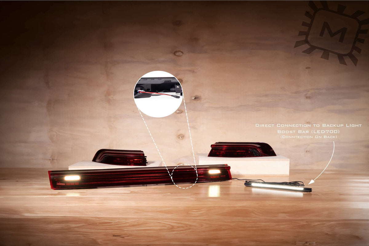 Morimoto XB LED Tail Lights: Porsche 993 (Smoked / Set) - LF991