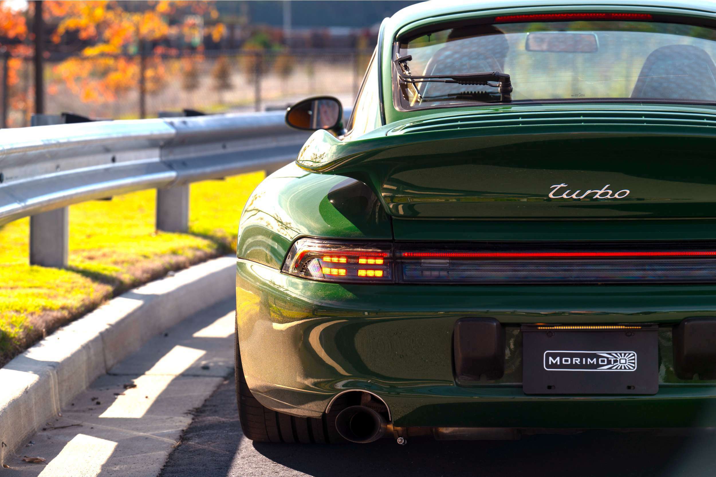 Morimoto XB LED Tail Lights: Porsche 993 (Smoked / Set) - LF991