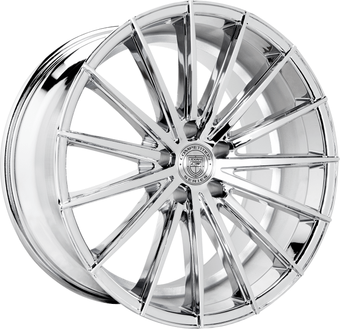 Lexani PEGASUS Wheel 22x9, 5x112 Bolt Pattern, 26mm Offset, Chrome Finish - Chrome - 661-2290-45-26C