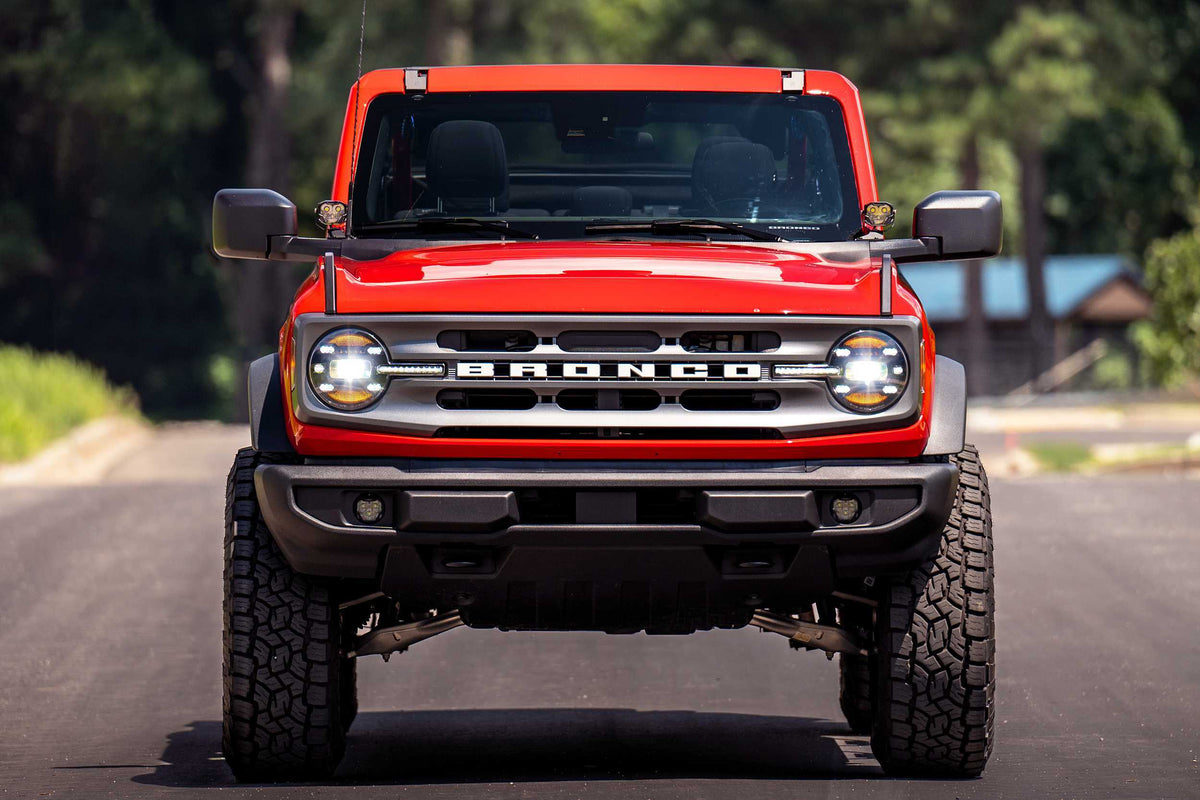 Morimoto XB LED Headlights - Pair / White DRL (2021-2025 Bronco) - LF497