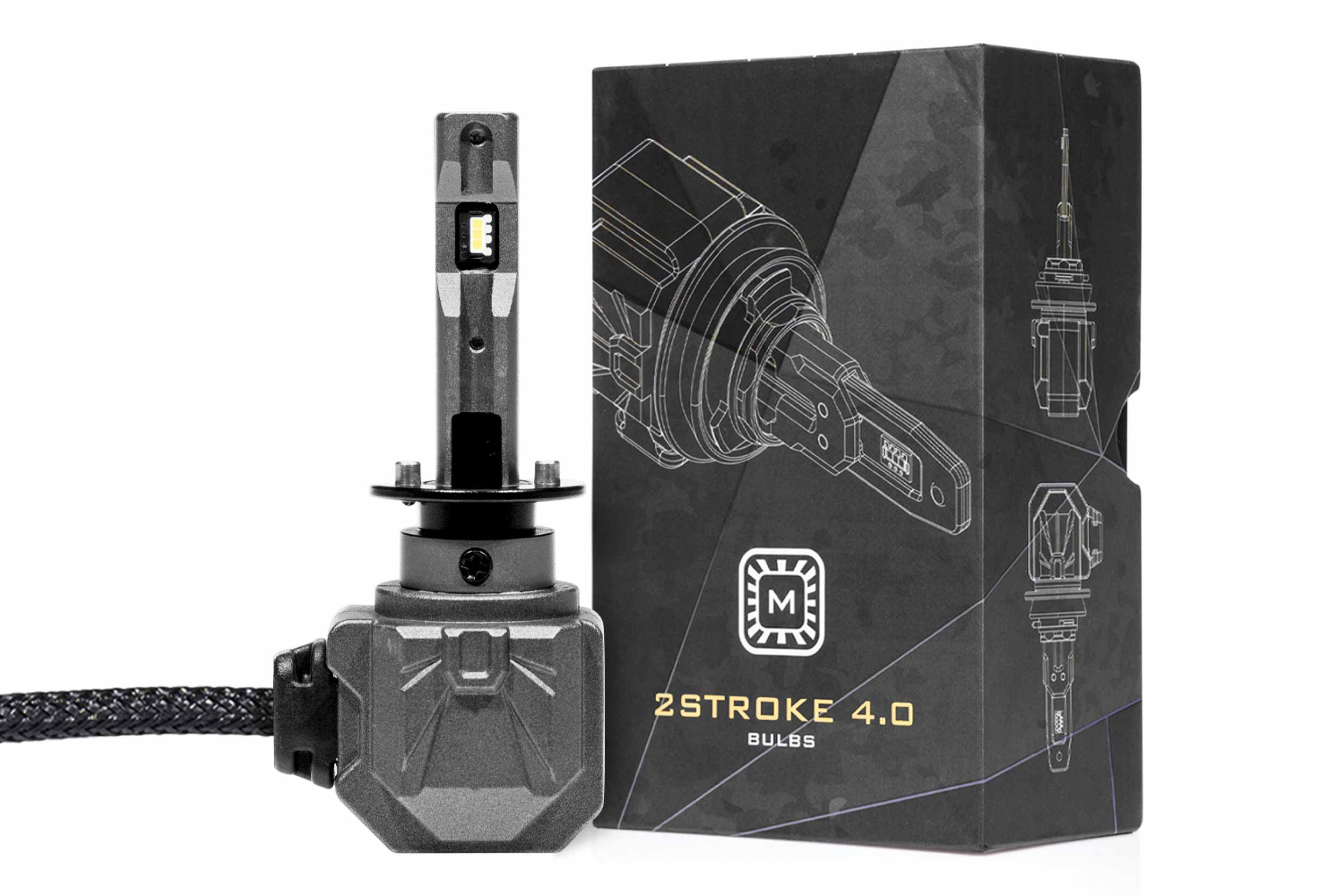 Morimoto H1: Morimoto 2Stroke 4.0 LED Bulb (Each) - LED2005