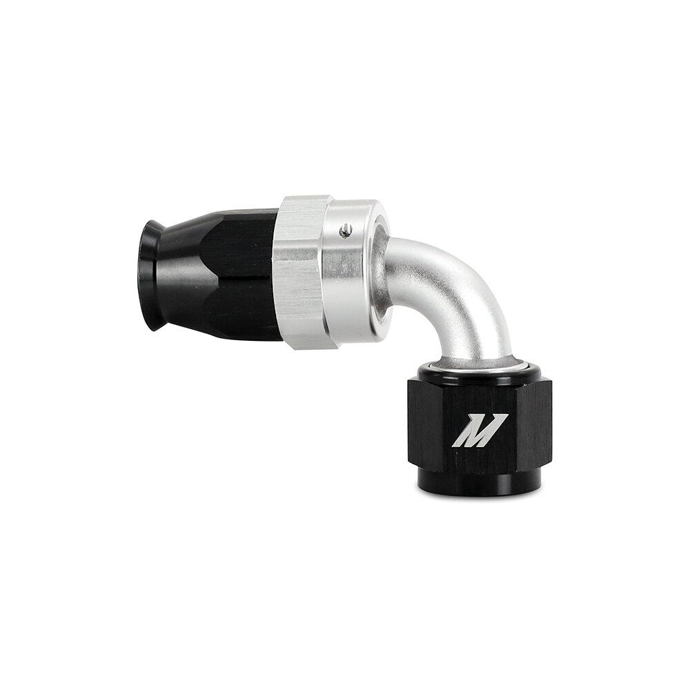 Mishimoto -4AN Braided Line Fitting, PTFE, 90 Degree - MMFT-SW-04P-90