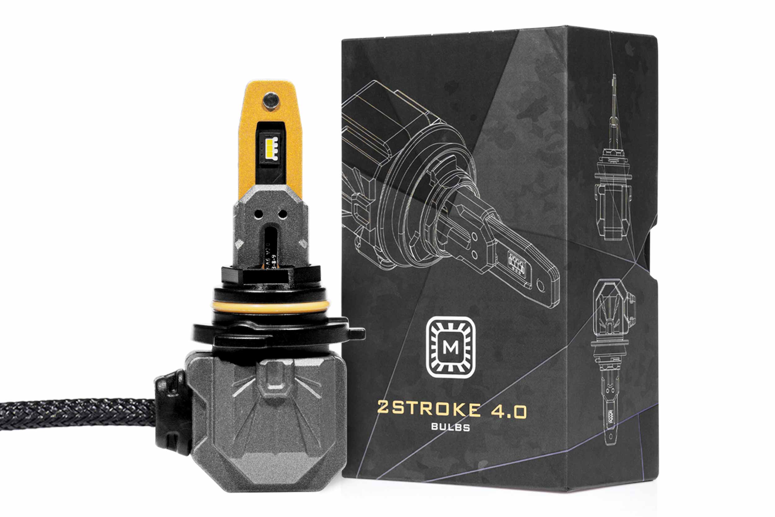 Morimoto 9006: Morimoto 2Stroke 4.0 LED Bulb (Each) - LED2040