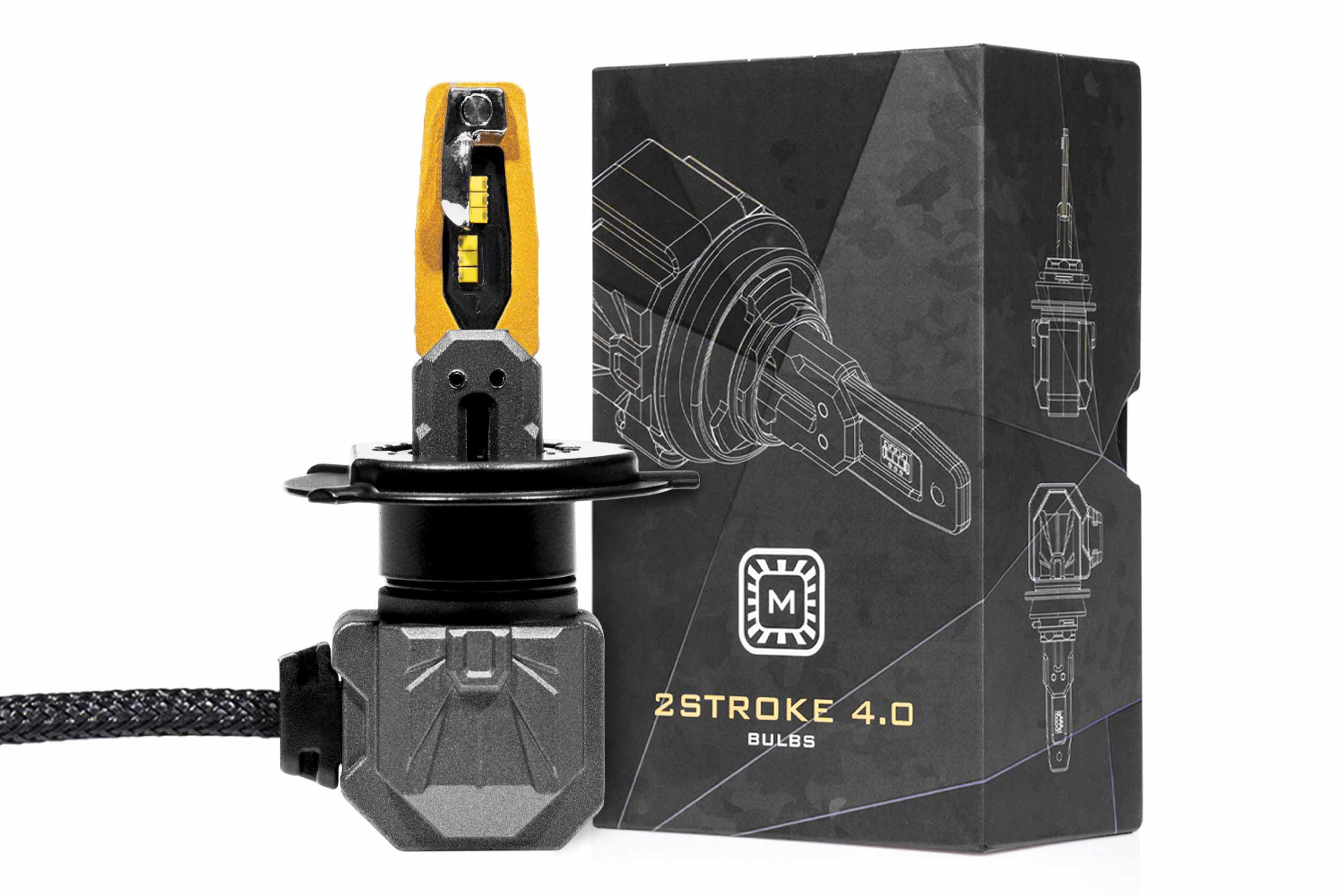 Morimoto H4/9003: Morimoto 2Stroke 4.0 LED Bulb (Each) - LED2060