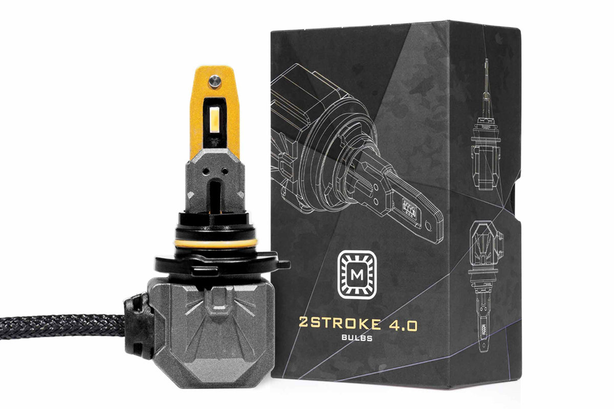 Morimoto 9005/H10: Morimoto 2Stroke 4.0 LED Bulb (Yellow) (Each) - LED2035-Y