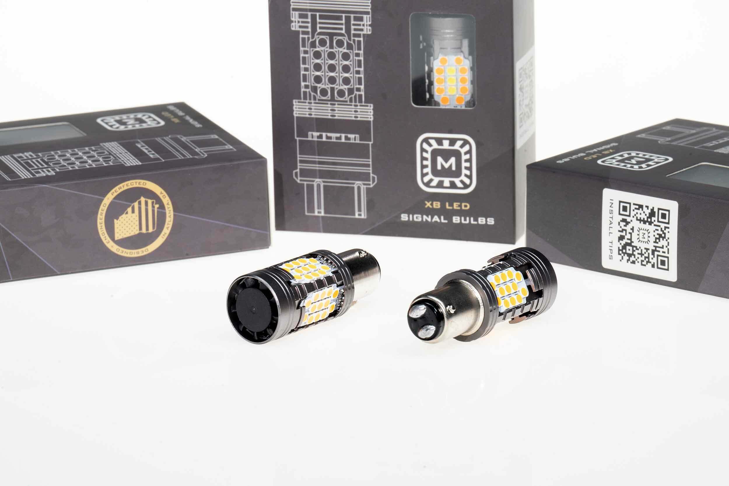 Morimoto 1157: XB LED Bulbs (Amber / Set) - LED401