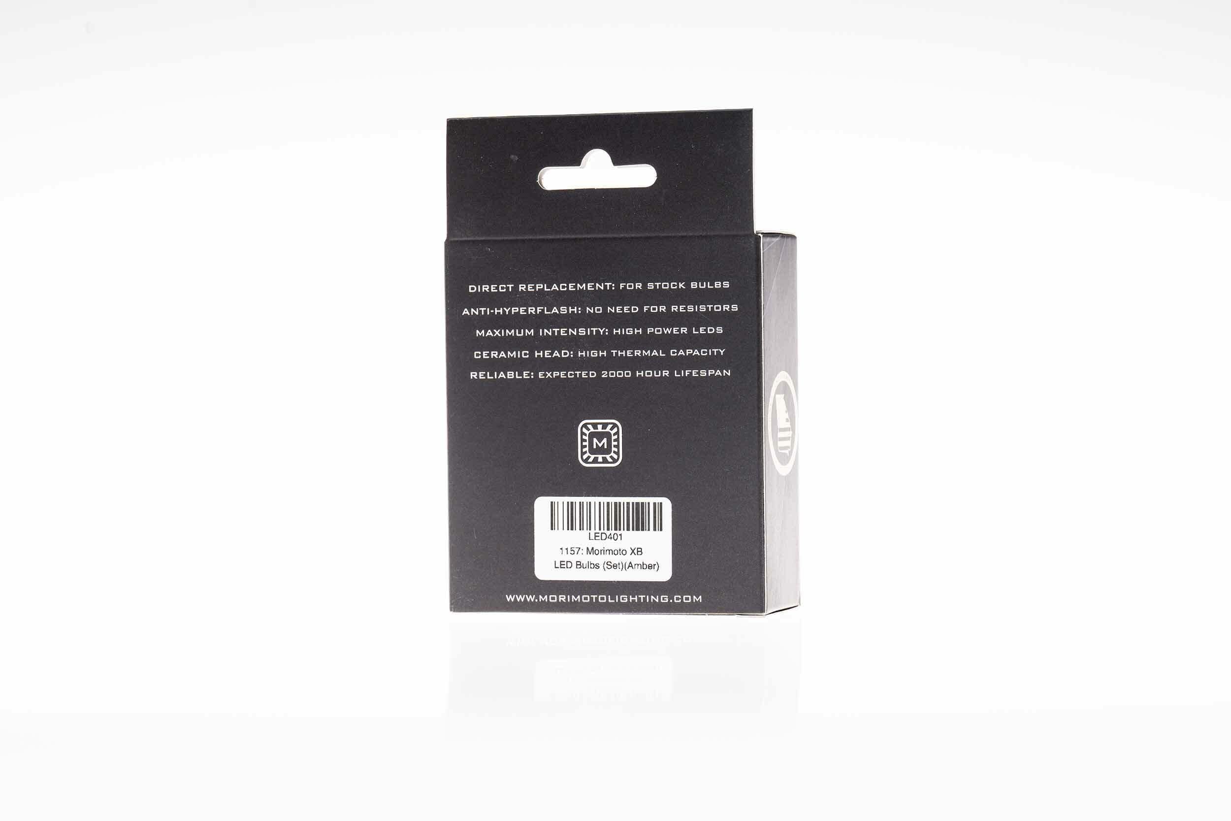 Morimoto 1157: XB LED Bulbs (Amber / Set) - LED401