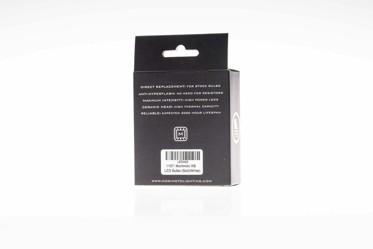 Morimoto 1157: XB LED Bulbs (White / Set) - LED402