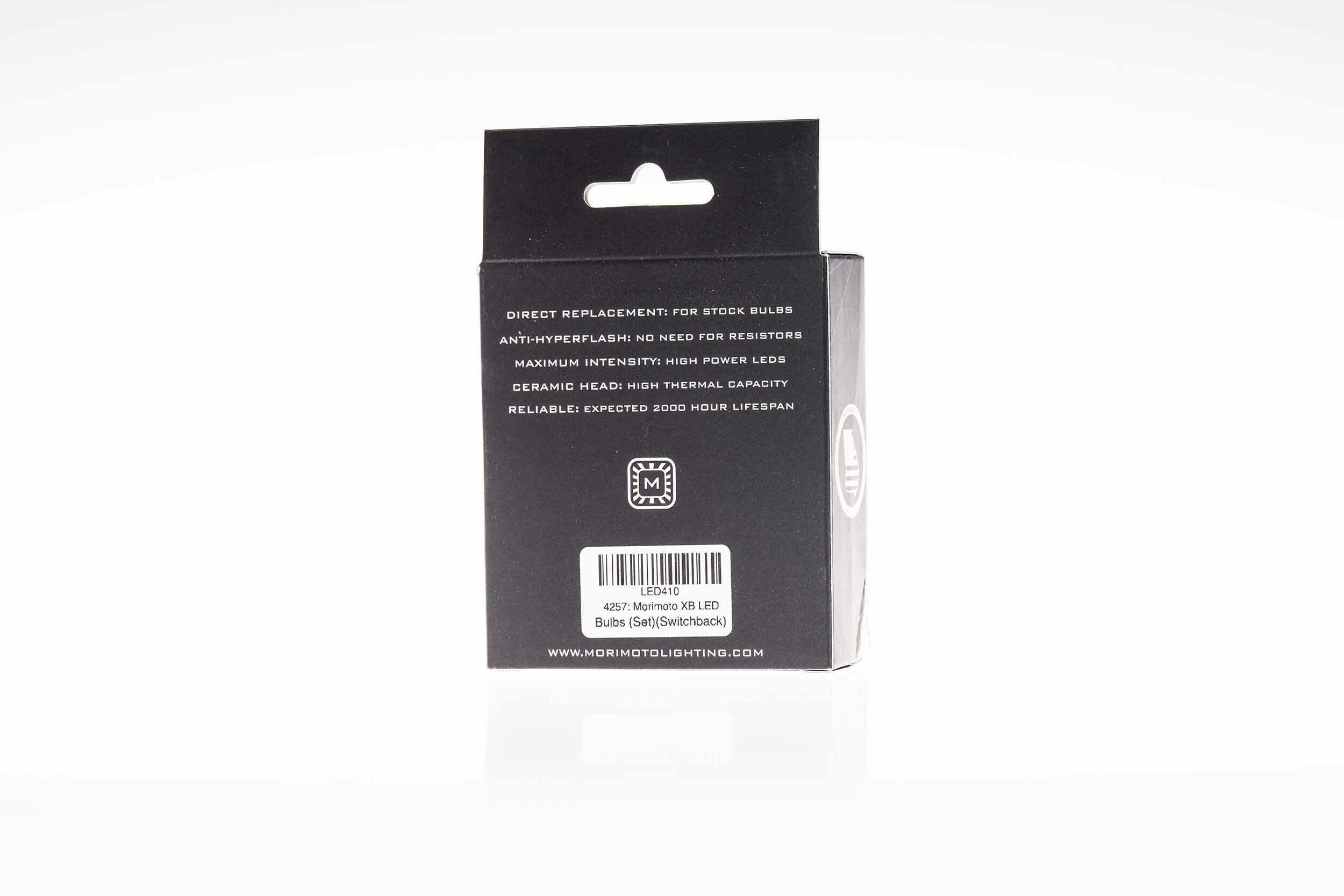 Morimoto 4257: XB LED Bulbs (Switchback / Set) - LED410