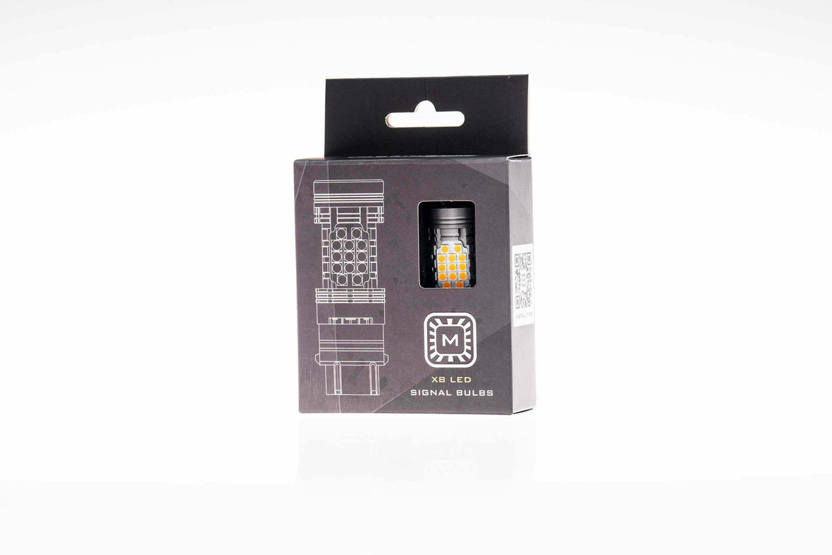 Morimoto 4257: XB LED Bulbs (Amber / Set) - LED417