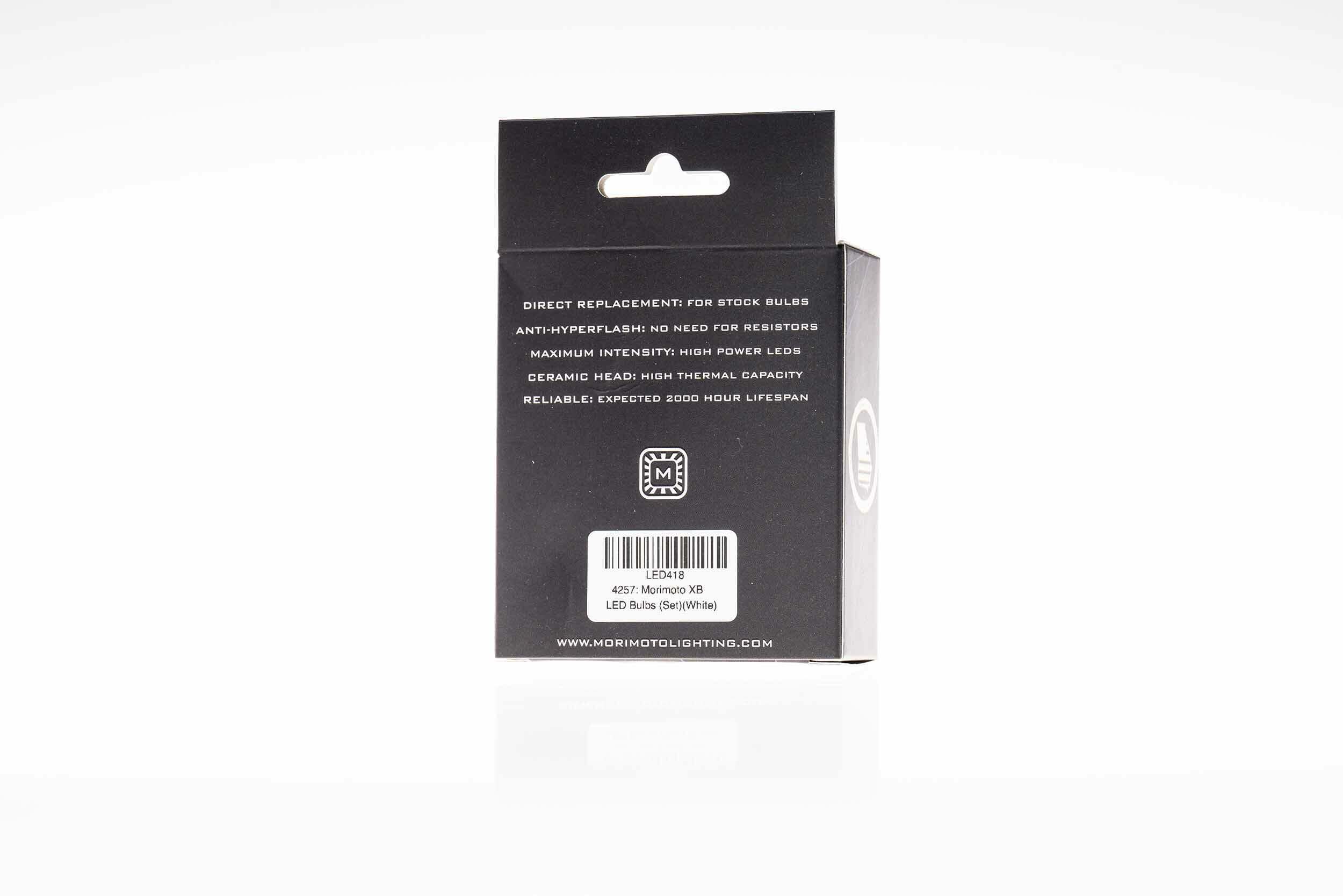 Morimoto 4257: XB LED Bulbs (White / Set) - LED418