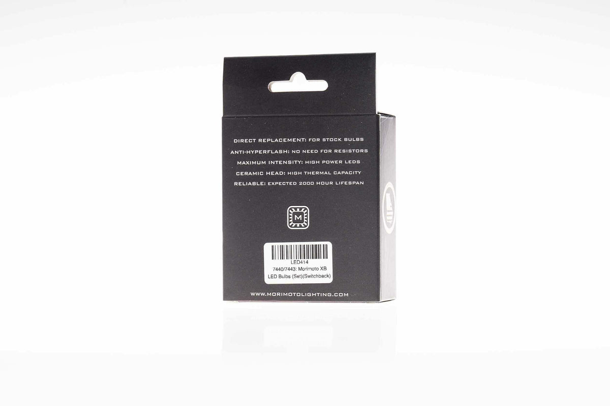 Morimoto 7440/7443: XB LED Bulbs (Switchback / Set) - LED414