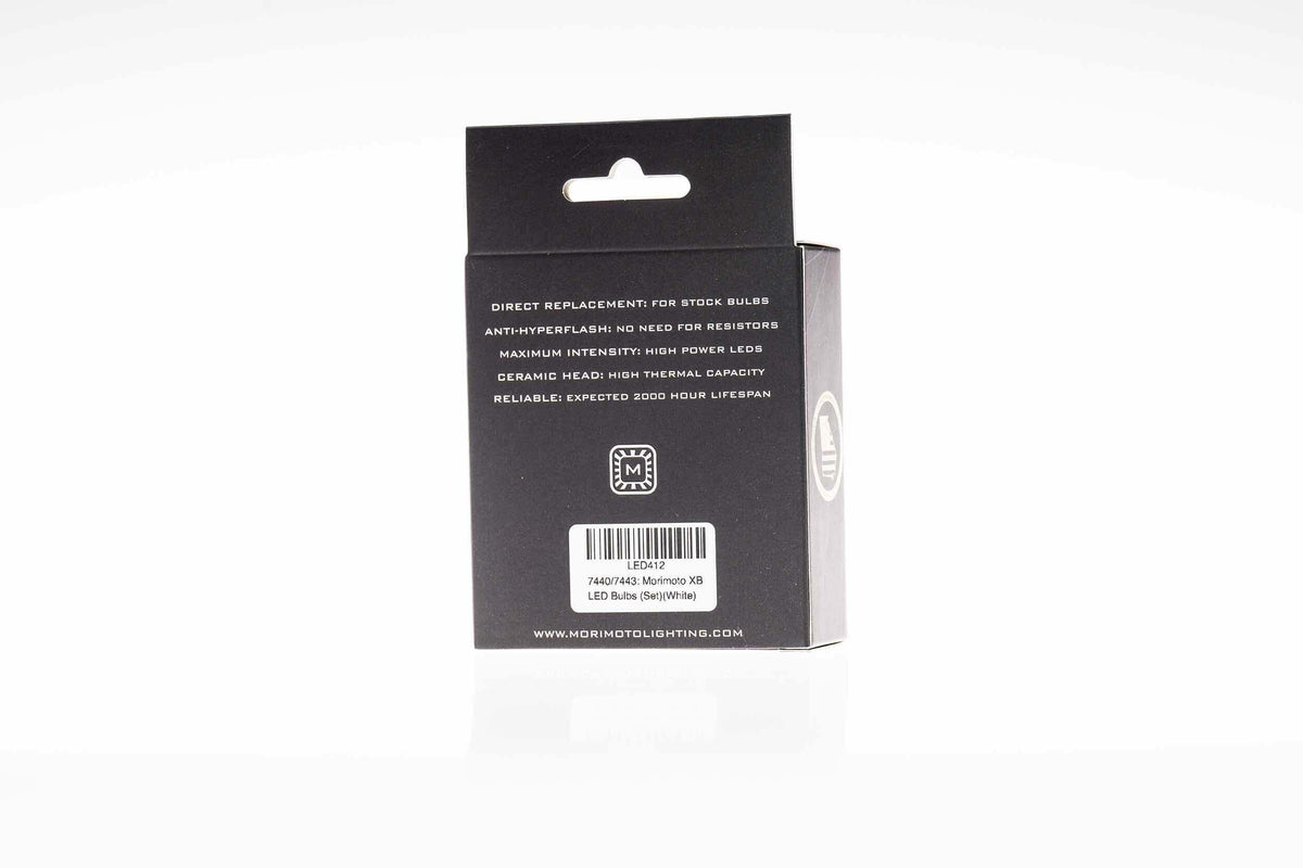 Morimoto 7440/7443: XB LED Bulbs (White / Set) - LED412