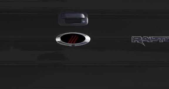Anchor Room Badge Overlay Battle Scars - Red (Wild Card / Race Red) (2010-2014 Raptor) - 10FR_BSB_R