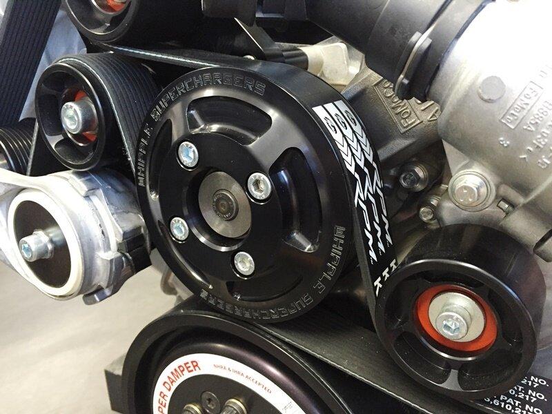 Whipple 2011-2014 Mustang 10 Rib Race Belt Drive System